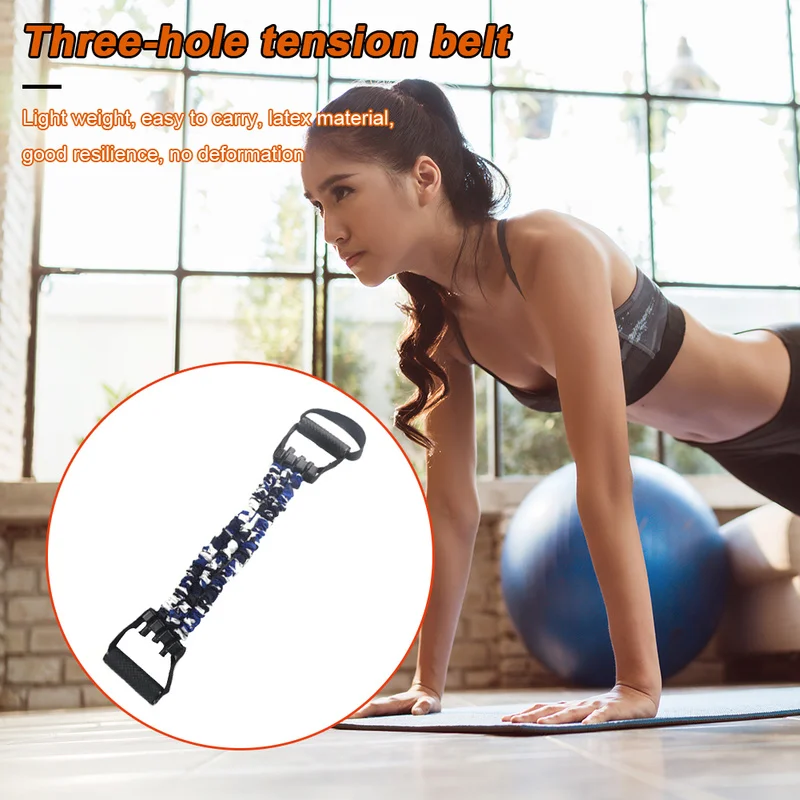 

Resistance Band Bench Press Push Up Removable Chest Muscle Builder Arm Expander Home Workouts Gym Fitness Travel Rod