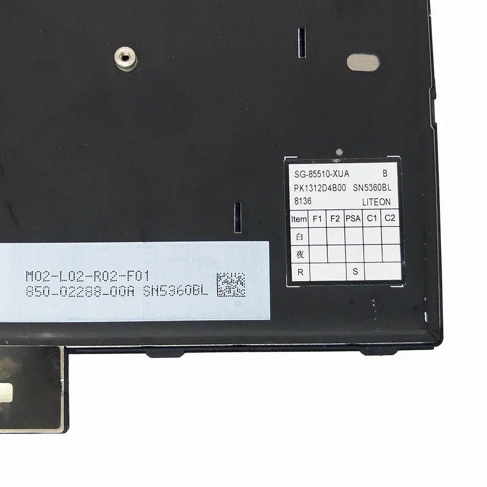 Клавиатура с подсветкой США для Lenovo T470 20JM 20JN T480 A475 A485 T460S английские