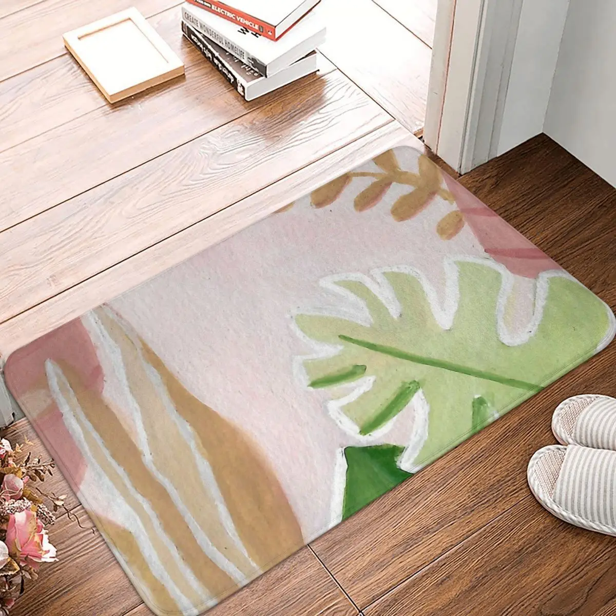 Cottagecore сельская эстетика коврик для спальни Домашние Растения Придверный