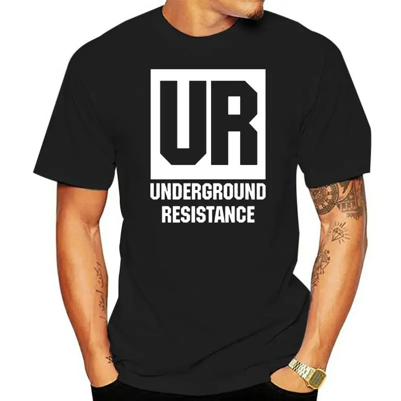 

Underground Resistance Records T-Shirt - Detroit Techno Ur Edm House Sportswear Tee Shirt