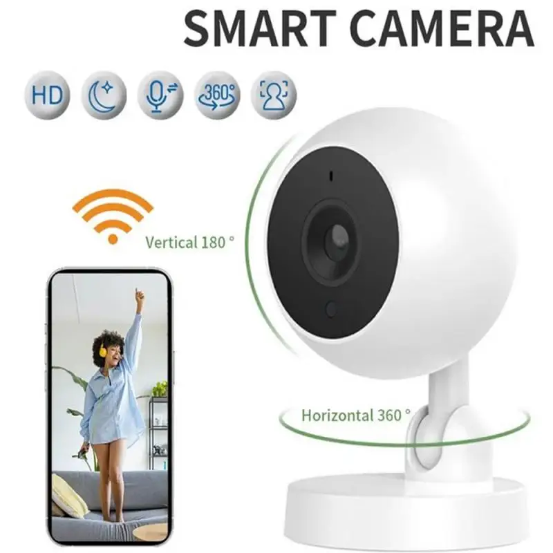 

1080P HD IP Camera Surveillance Cameras WiFi Camera Indoor CCTV Cam Auto Tracking Baby Security Monitor Protection Two-way Cams