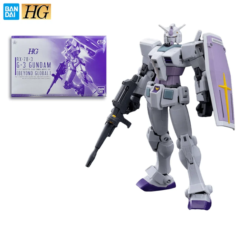 

Original Bandai 61120 HG 1/144 Mobile Suit Variations RX-78-3 G-3 Anime Figure Model Collecile Action Toys Gifts