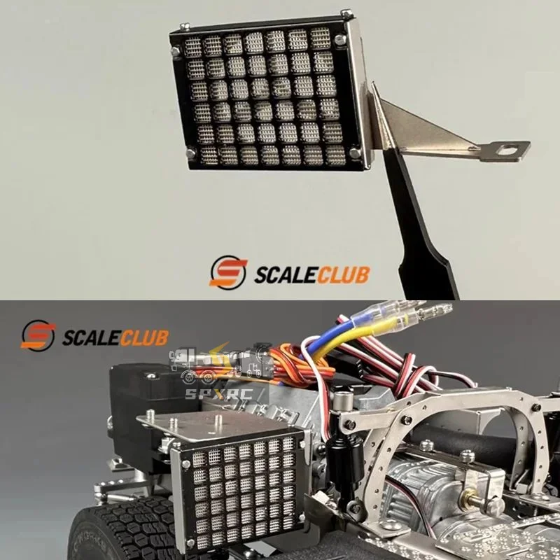 Металлический парковочный кондиционер-радиатор масштаба 1:14th Scaleclub для Tamiya RC