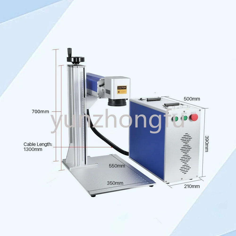 

Волоконно-лазерная маркировочная машина 20-50 Вт Raycus MAX, настольный волоконный лазерный гравер для DIY маркировки металла, нержавеющей стали