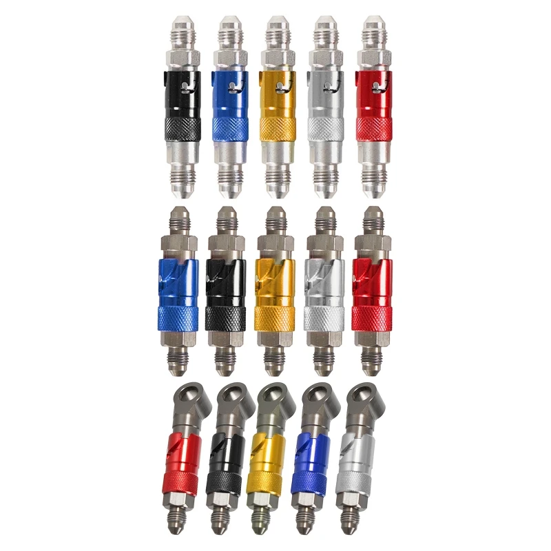 

Motorcycle Aluminum Alloy AN3 Brake Caliper Quick Removal Cover Brake Line Connector Universal Suitable for CB400 CBR250