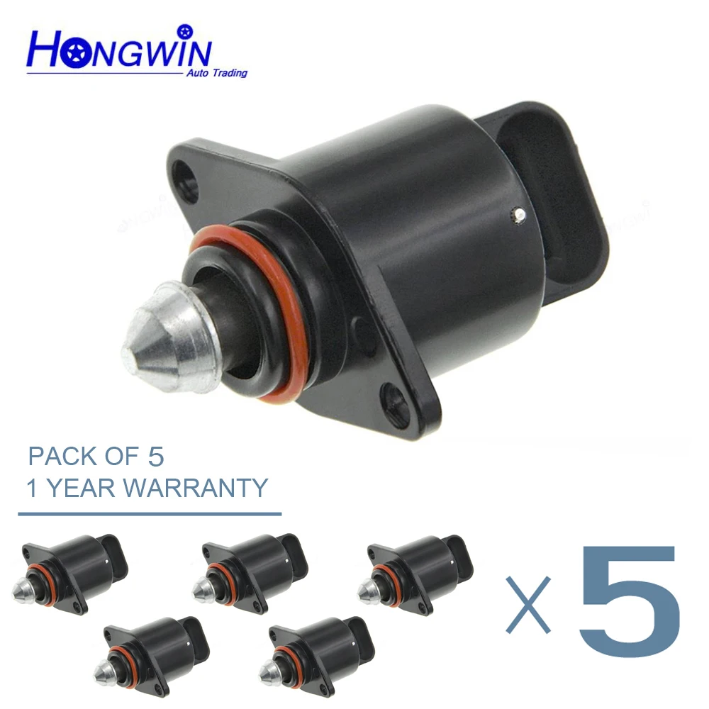 

5 PCS IAC Idle Air Control Valve For GM Car Buick Chevrolet Optra Lacetti 2007 2008 2009 2010 2011 2012 93744875 17059603