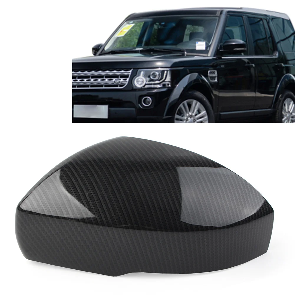 

1 шт., крышка бокового зеркала заднего вида из углеродного волокна для Land Rover LR4 LR5 Range Rover L405 Sport Vogue, АБС-пластик
