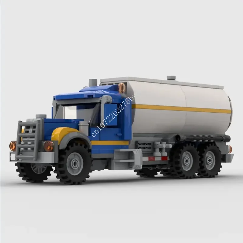 

257 шт., Детский конструктор MOC «химический грузовик»