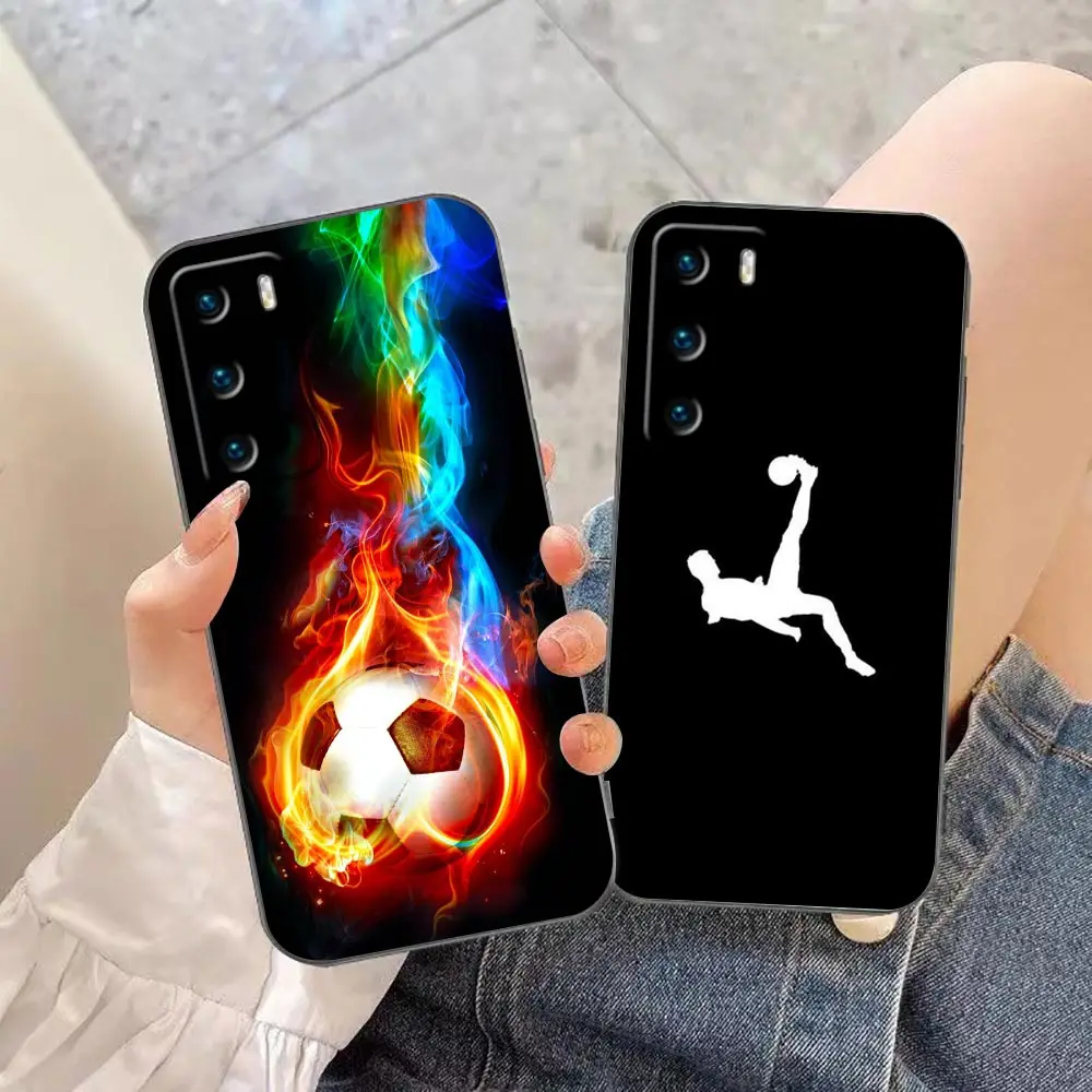 

Funda Coque Case For HUAWEI P50 P40 P30 P20 P10 P9 P8 Plus MATE 30 20 20X 10 9 8 Pro Lite Case Para Soccer Ball Sport Football