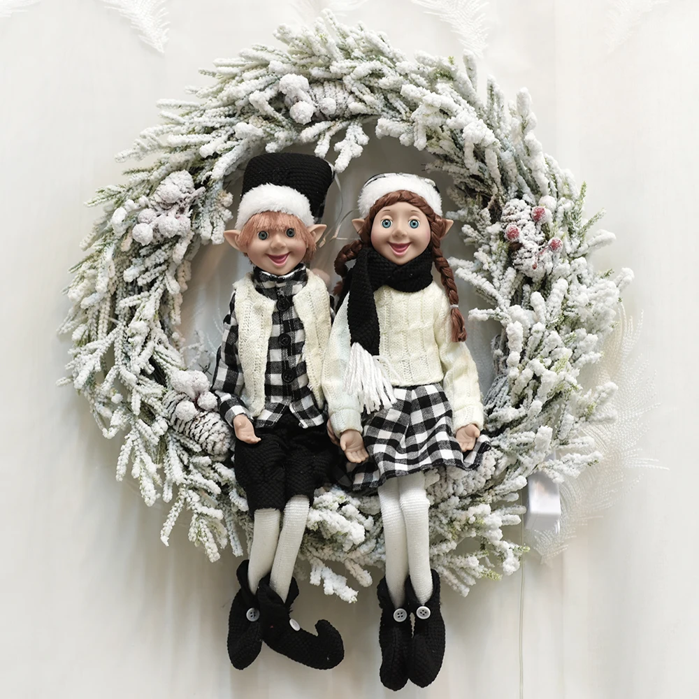 

Пара эльфов ABXMAS для декора