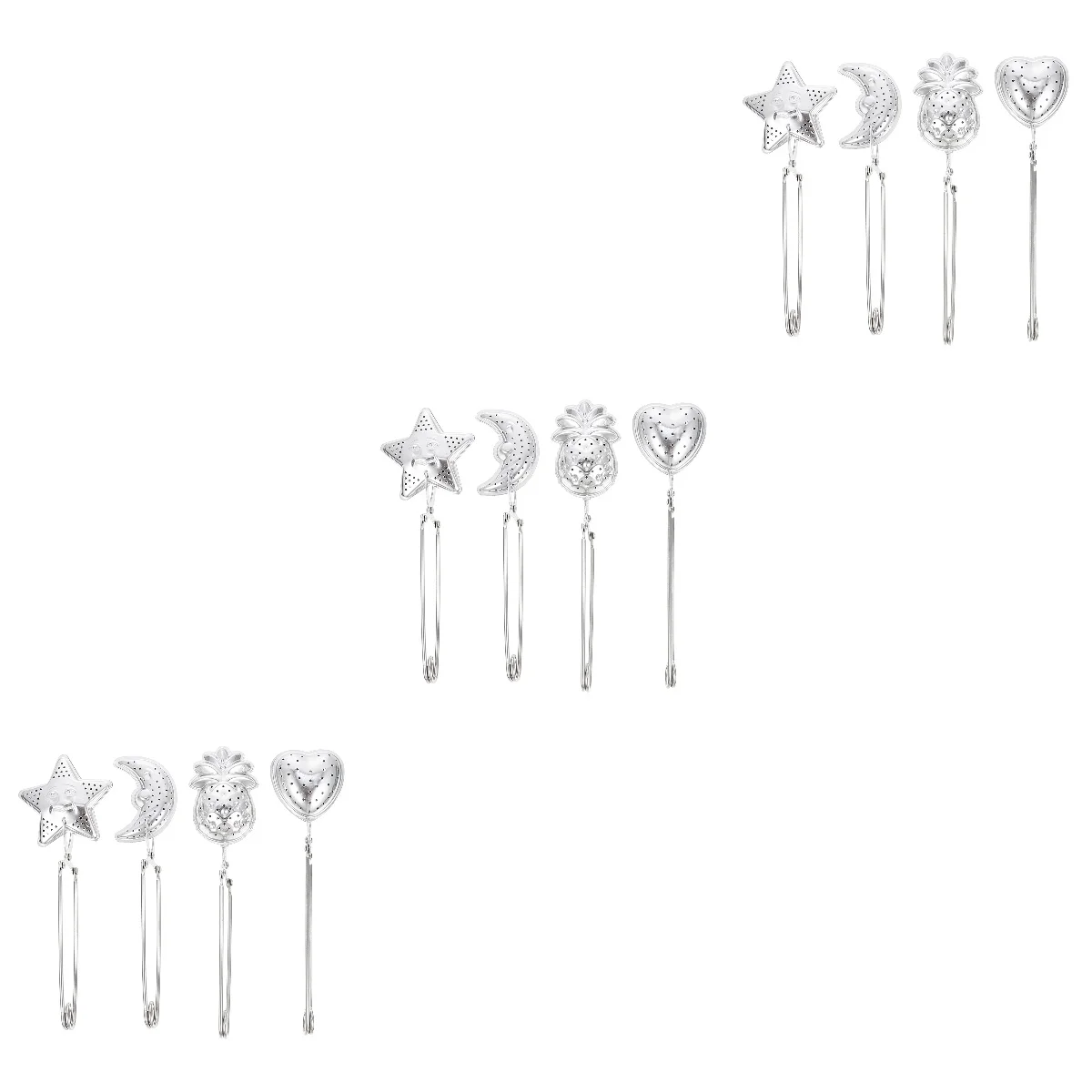 

Tea Strainerloose Infuser Filters Strainers Leaf Filter Seasoning Infusers Colanders Steeper Portable Mug Home Stainless Holder