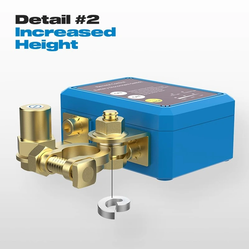 Переключатель отключения аккумулятора с дистанционным управлением 12 В 240 А