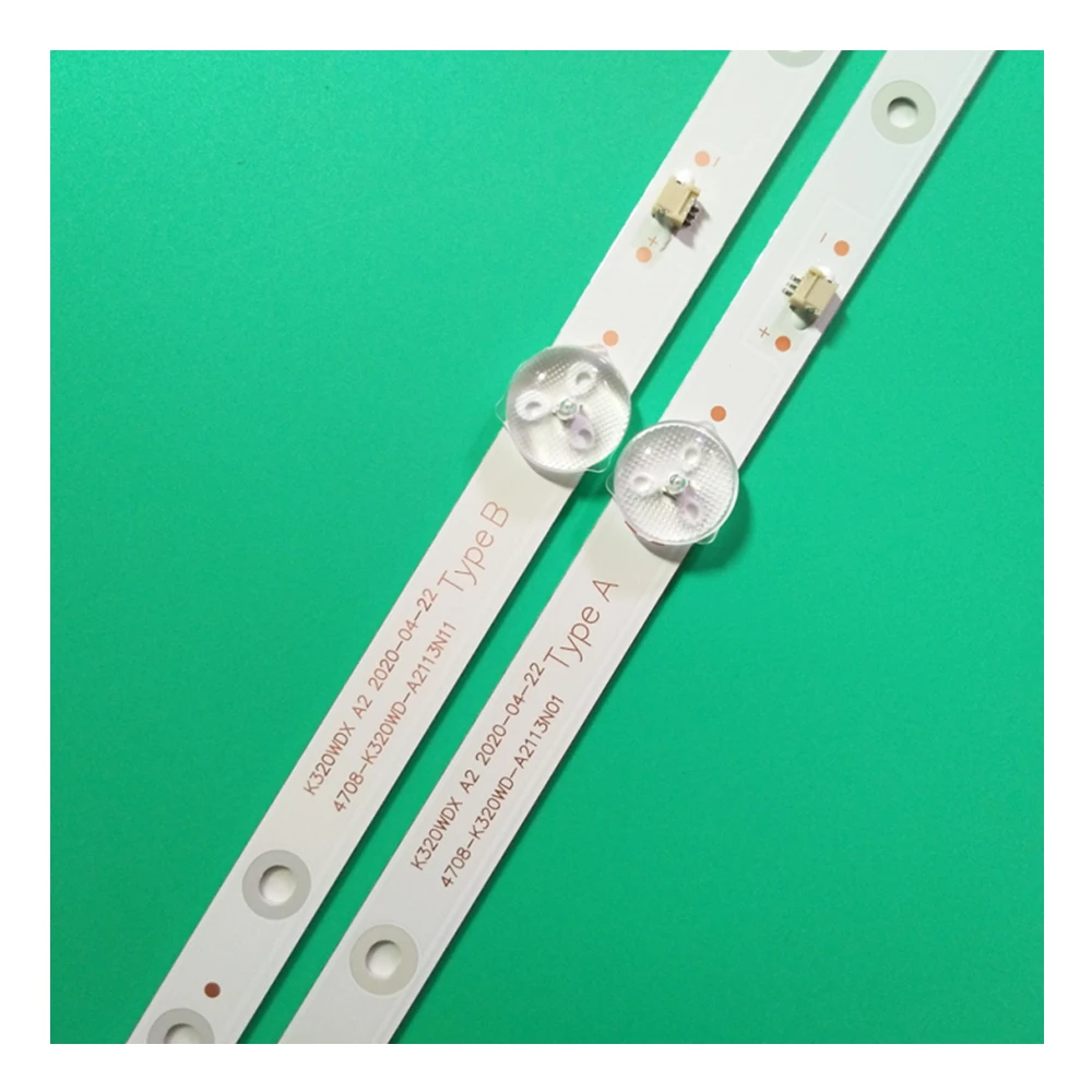 Светодиодная лента для подсветки 32 phs4062/60 PANASONIC TX-32FR250K 2T-C32ACSA K320WDX A1 A2 A B Type 4708-K320WD-A2113N01 A1113N11, 2 шт.