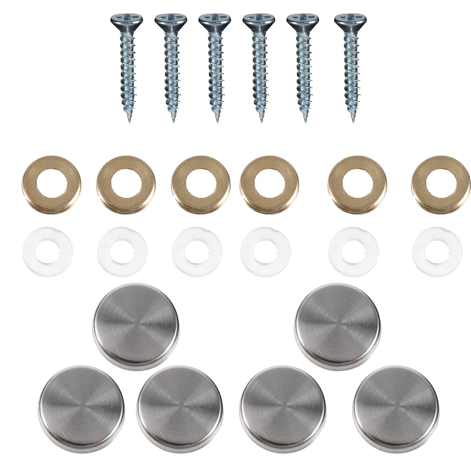 

Nail Mirror Decorative Fasteners Cover Screws Sign Steel Stainless Metal Holder Accessory Nails Advertising Screw Fixing