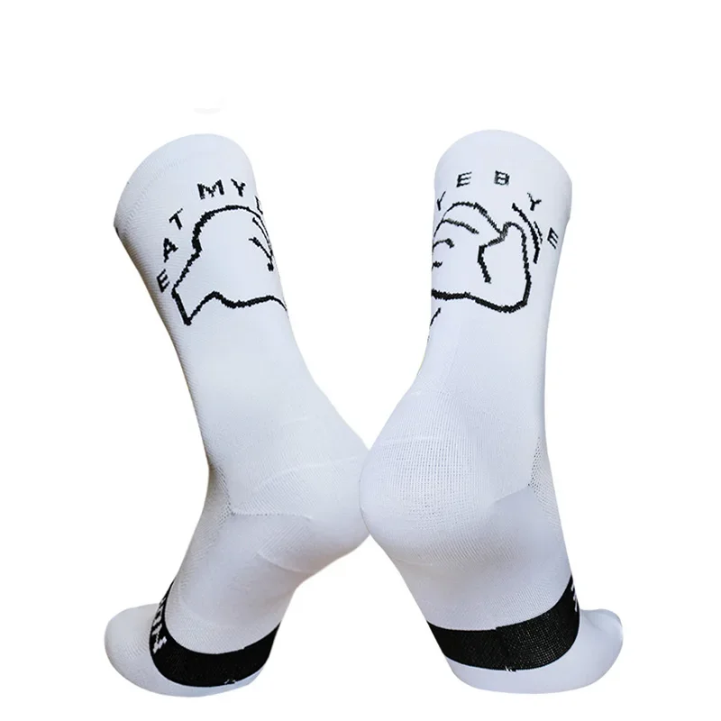 Велосипедные беговые Новые Спортивные Носки с рисунком BYEBYE дышащие дорожные