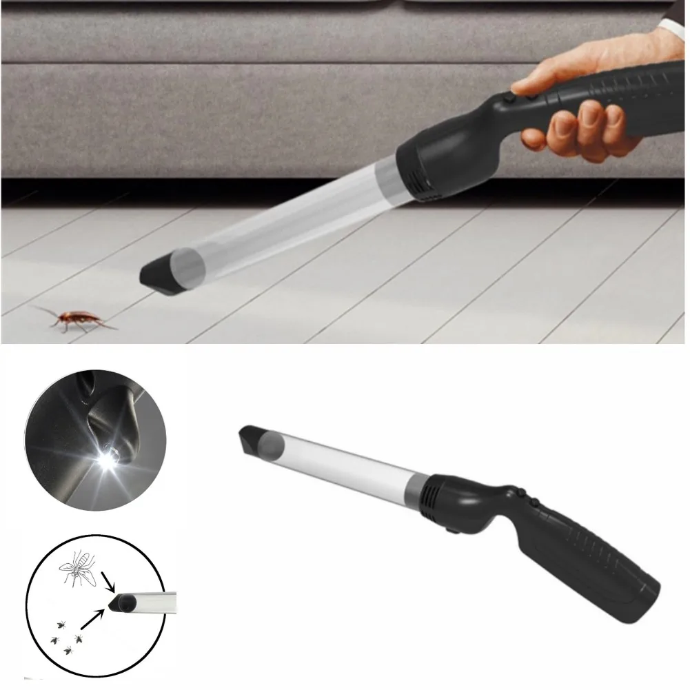 

Portable Electronic Insect Repellent Sucker Household LED Insects Fly Catcher Handheld Vacuum Tube Insect Suction Trap Catcher