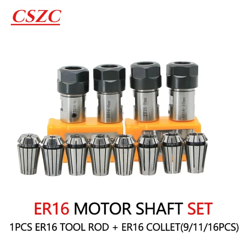 НОВЫЙ 1 компл. C20 ER16 5/6/7/8/10/12/14/16 мм вал двигателя гравировальный станок держатель