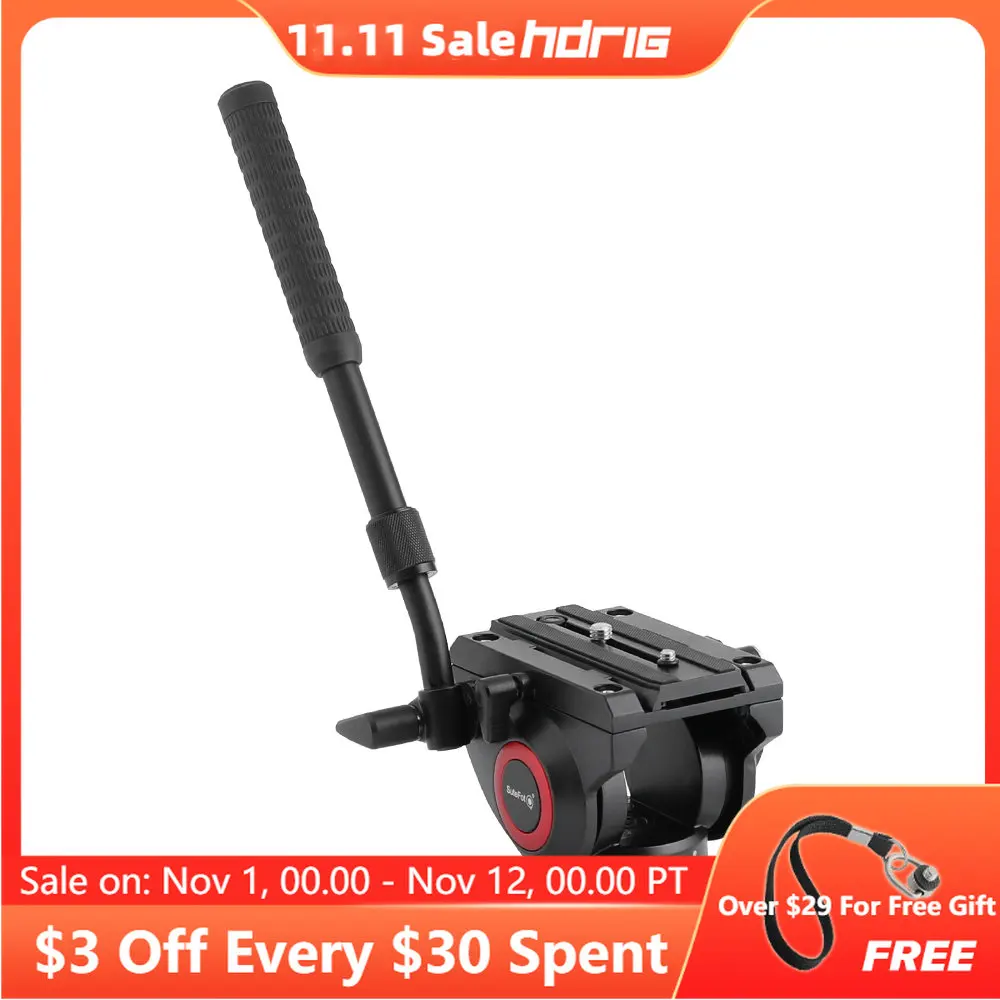 

Hydraulic PTZ SLR Camera Aluminum Alloy Professional Photography Panoramic Portable 3D PTZ