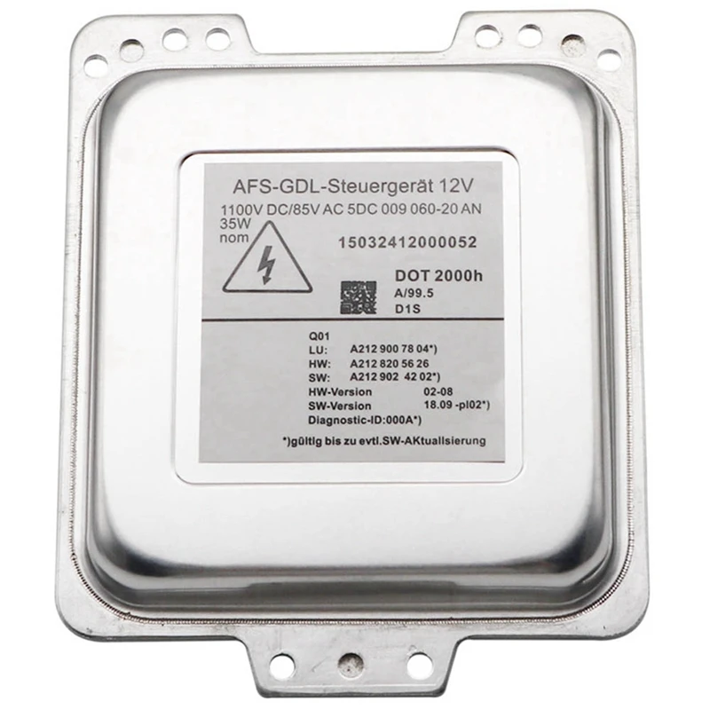 

Ксеноновый балласт 4X D1S для фар Benz W212, C207, A207, 5DC009060-20, 5DC00906020, ксеноновый балласт 35 Вт, 85 В переменного тока