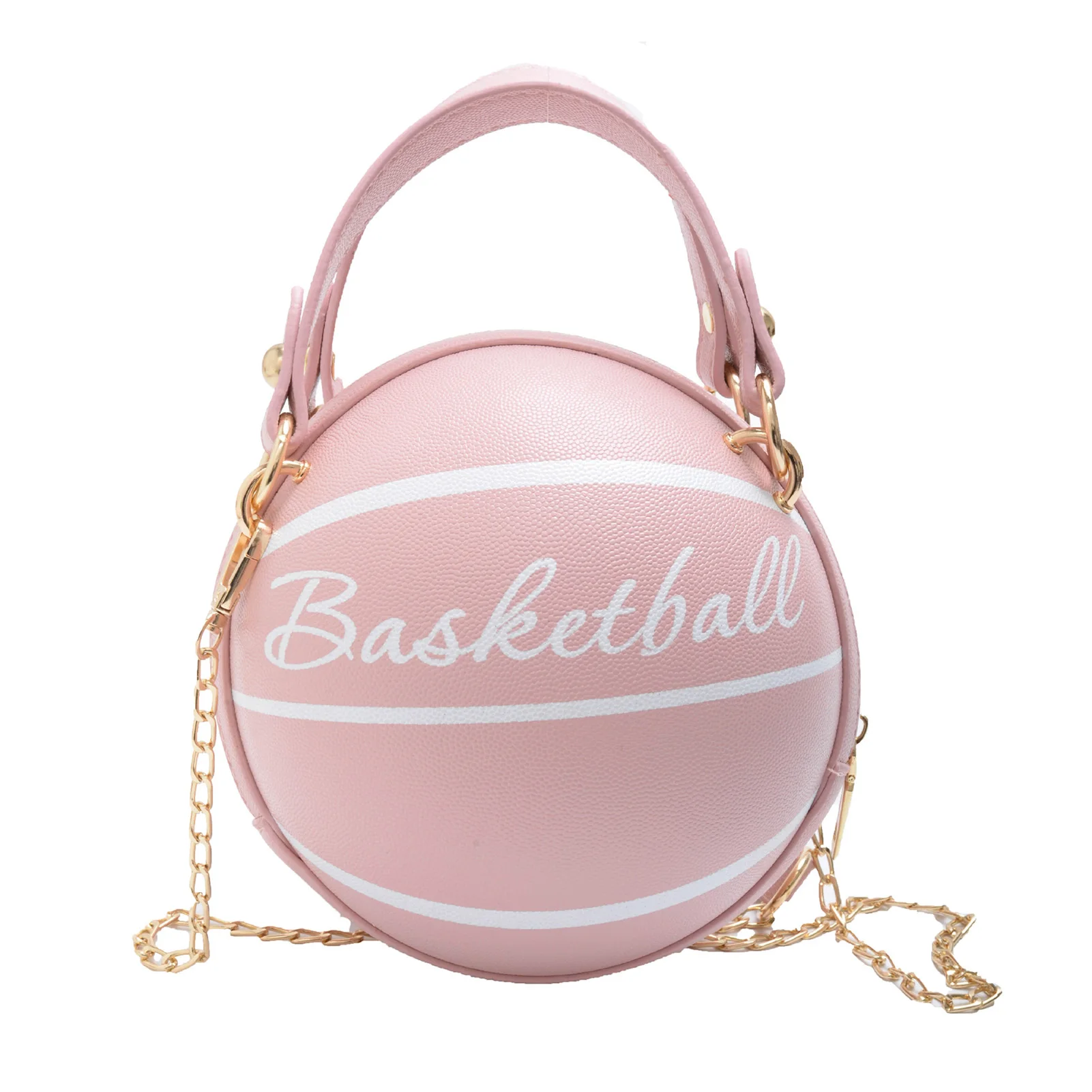 

Creative Basketball Design Handbag Large Capacity Multi-functional Bag Exquisite Gift for Ladies Girls