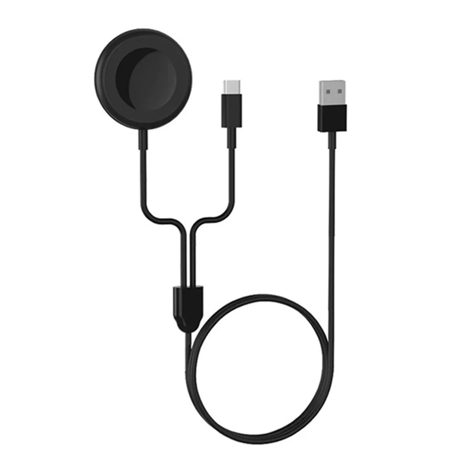 2 in 1 USB Magnetic Wireless Charger Dock for Samsung Galaxy Watch 3/Active/Active 2 Charging Cable Smart Watch Accessories