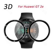 3d fibre glass protective film cover for huawei watch gt 2e glass full screen protector composite flexible film for gt2e case