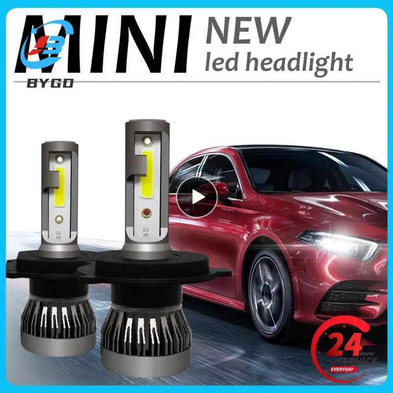 

1-8 шт., Автомобильные светодиодные лампы H4 H1 H11 H8 HB4 HB3 9005 9006 H27 6000 К 3000 К 6500 К