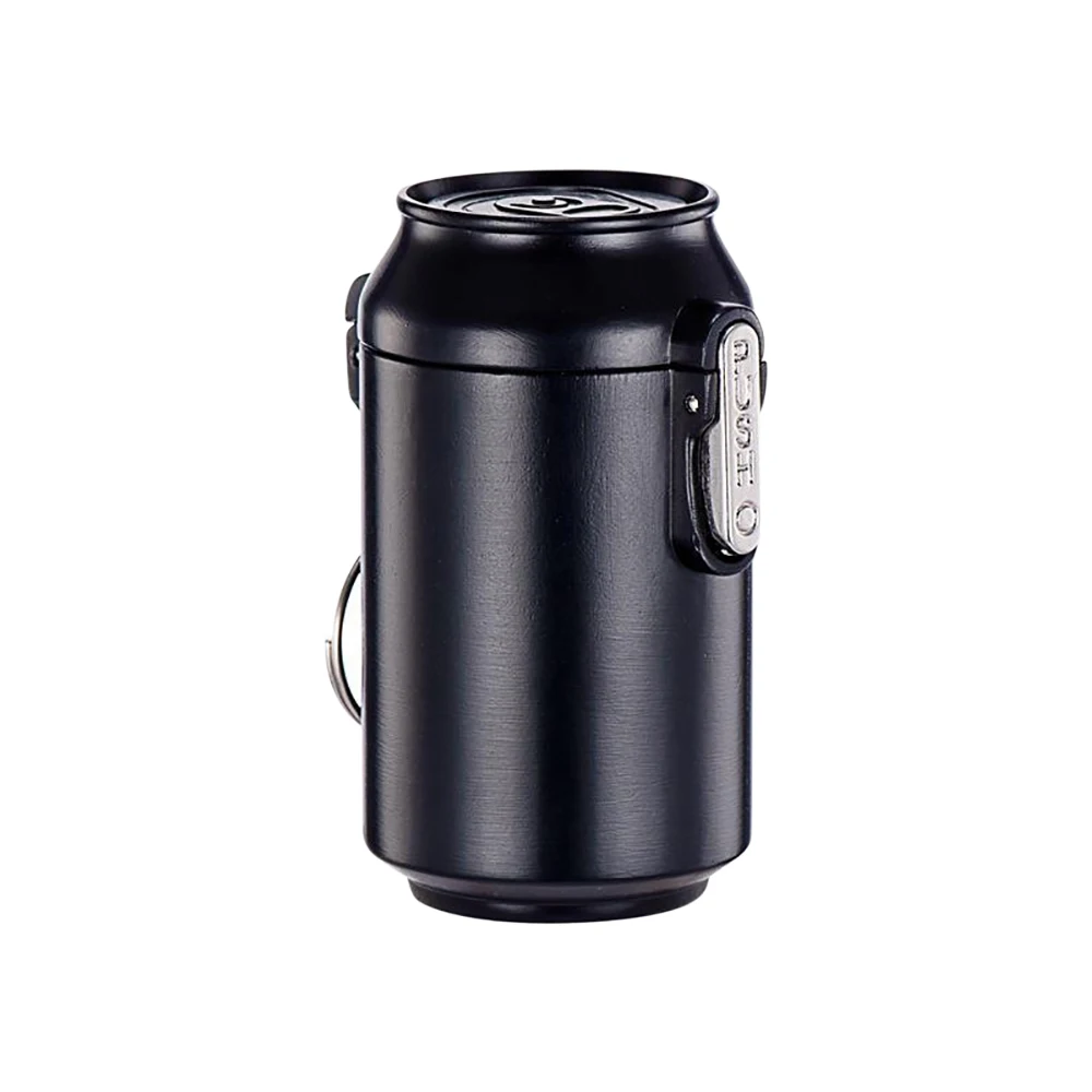 Пепельница в форме банка для напитков портативная металлическая пепельница с