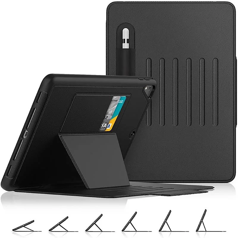 

Case With Pencil Holder For iPad 10.2 For 2017 2018 iPad 9.7 5th 6th Gen Cover Mini 4 5 Air 2 Magnetic 7 Stand