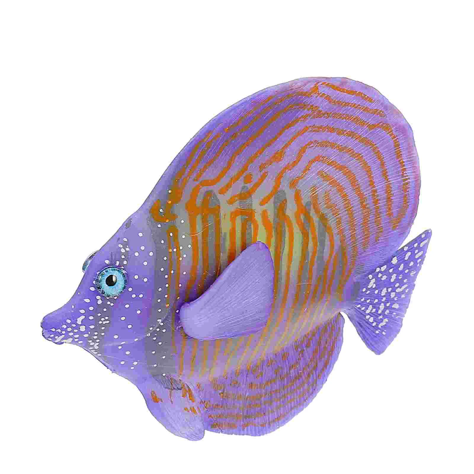 

Aquarium Floatingtank Decor Ocean Miniature Animals Accessories Glowing Artificial Creatures Sea Mini Figurines Ornaments