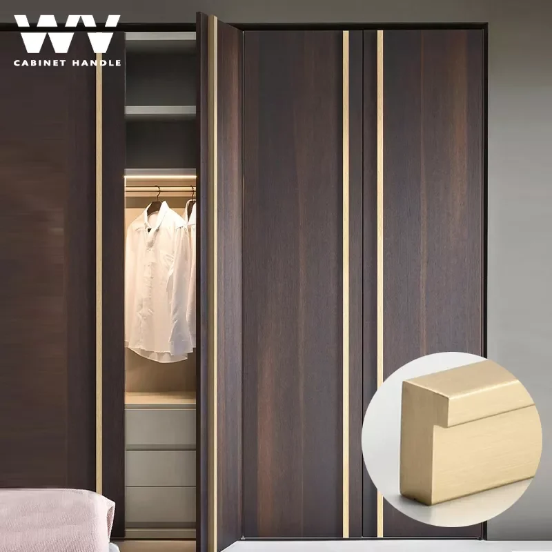 

WV American Long Cabinet Door Handles 1200mm Brushed Gold Silver T Bar Aluminum Cupboard Pulls Drawer Knob Furniture Hardware