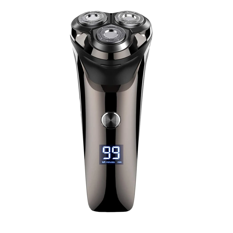 

Electric Razor Shaver 3D Triple Blade Floating Shaving Machine USB Rechargeable Beard Trimmer