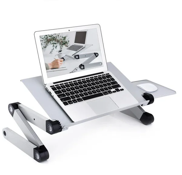 

Подставка для ноутбука, высокий столик для кровати, портативный складной, эргономичный, для компьютера