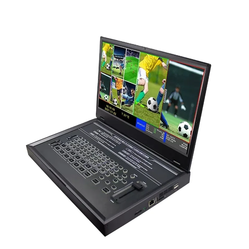 Портативный 6-канальный коммутатор DeviceWell HDS9336 ЖК-дисплей 15 6 дюйма портативный