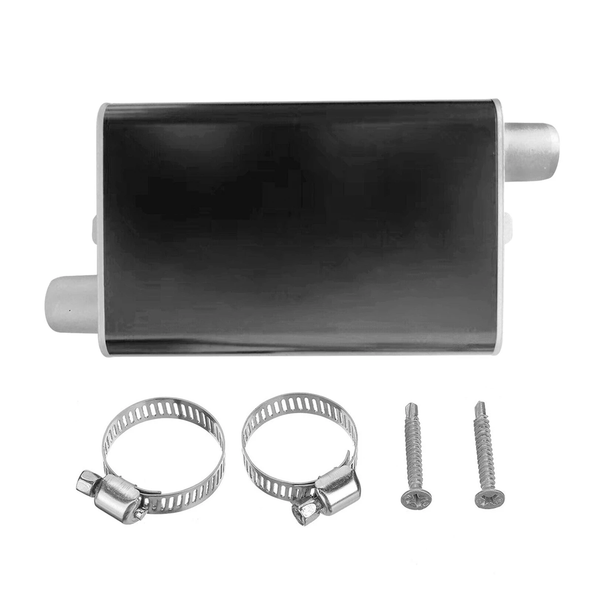 

24Mm Muffler Upgraded Clamp Bracket Car Air -Diesel Parking Heater Exhaust Pipe for Webasto Eberspacher Black