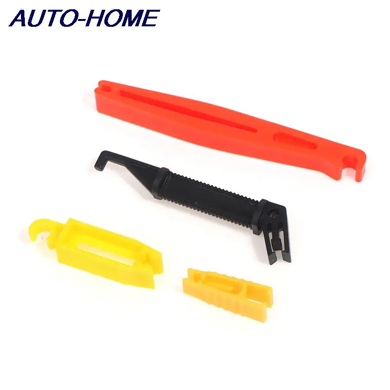 4 Pcs/Set Universal Blade Fuse Puller Automobile Fuse Clip Tool Extractor Removal Security Accessories For Car Fuse Holder