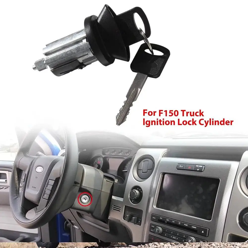 

Автомобильный цилиндр зажигания с 2 ключами, 1 комплект, запасные части, совместимые с 1996-2005 1l3z11582a, Прямая поставка