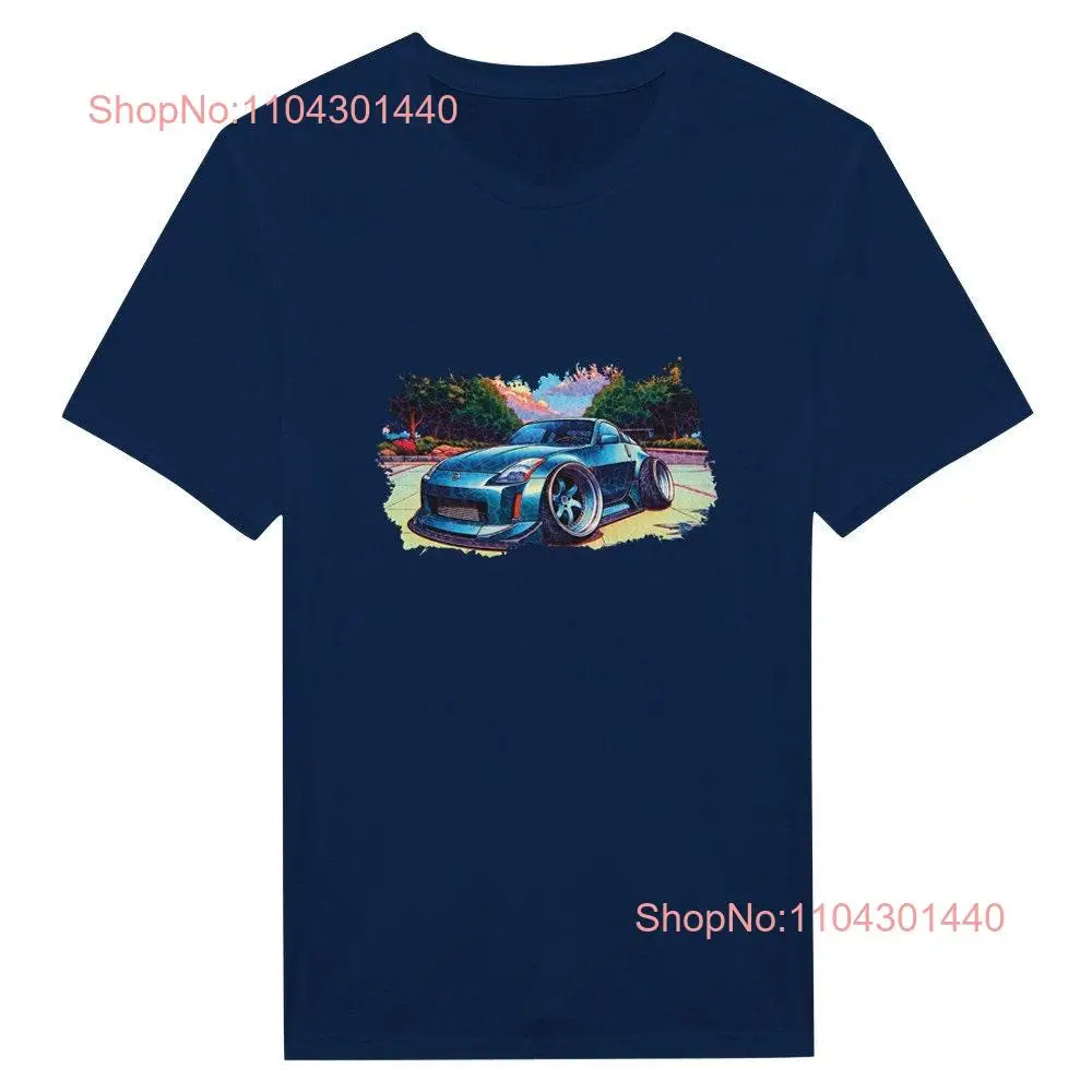 Классическая футболка Tuned Z с круглым вырезом и длинными или короткими рукавами