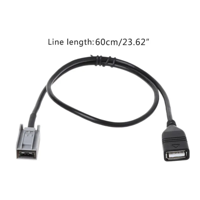 

Aux USB o Cable Adapter Female Port Extension Wire For for Civic Jazz for CR-V