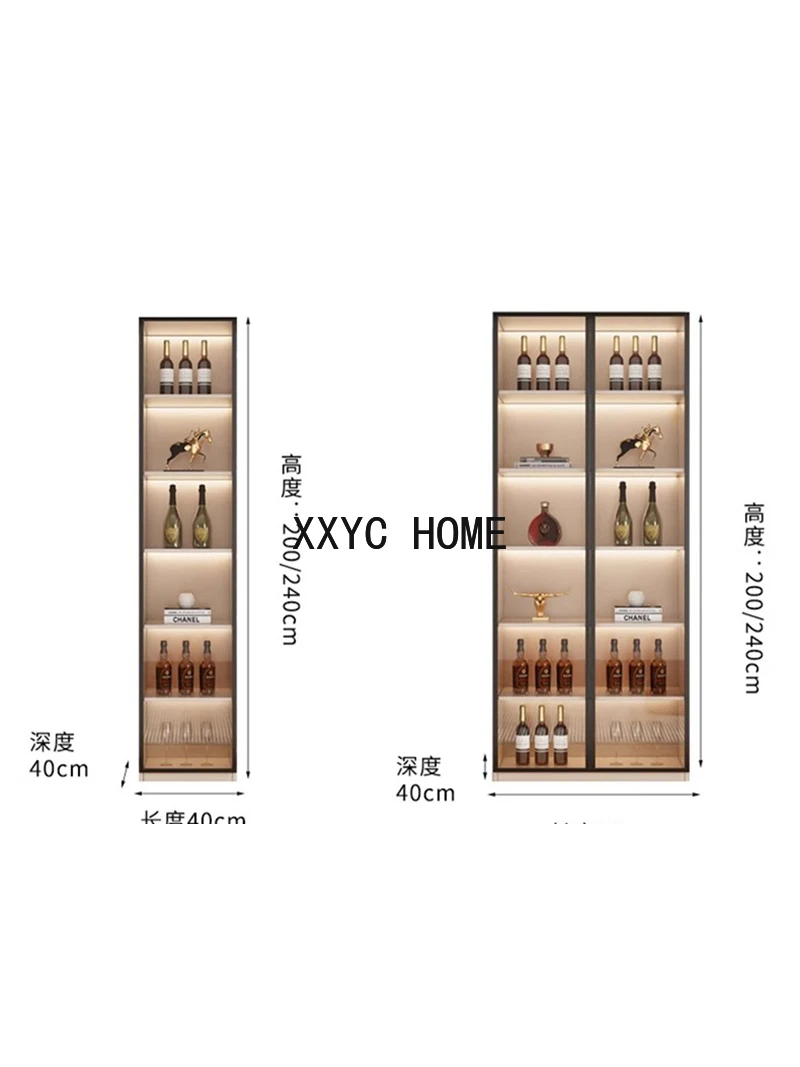 Деревянный винный шкаф для гостиной бара книжный вина шкафчик геймеров мебель LVWC