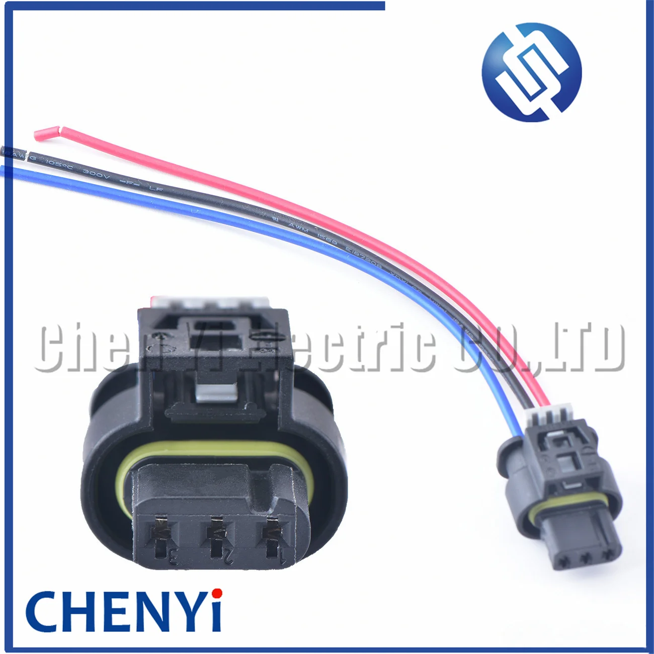 

3-контактный водонепроницаемый автомобильный кабельный разъем для парковочного радара, датчика распредвала, штекер-разъем (пигтейл) 805-121-521 7615490-03 A0225452426