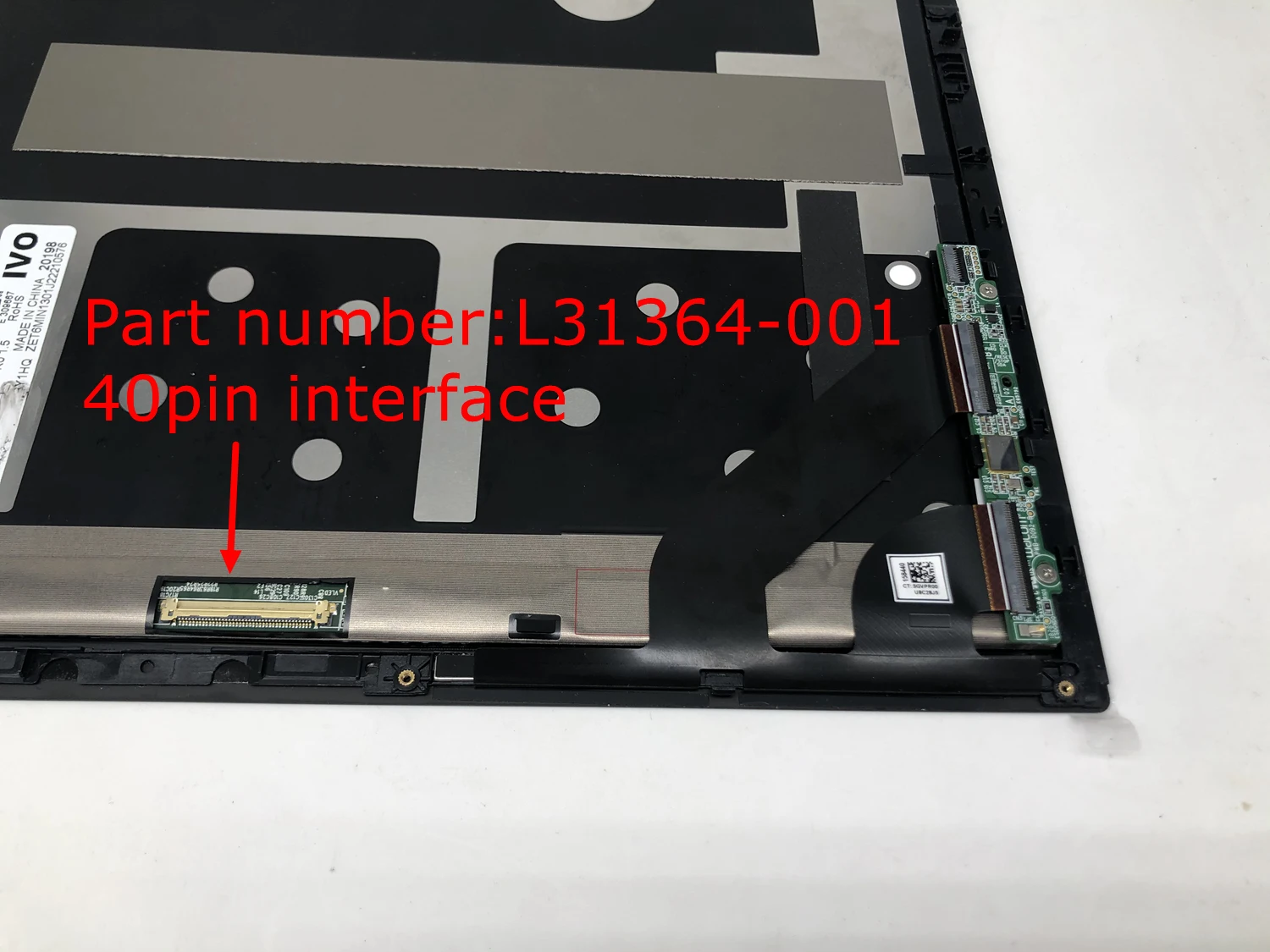 L31364-001 для HP ELITE X2 1013 G3 13-дюймовый ЖК-дисплей WUXGA + LED UWVA W/BZLPVCY |