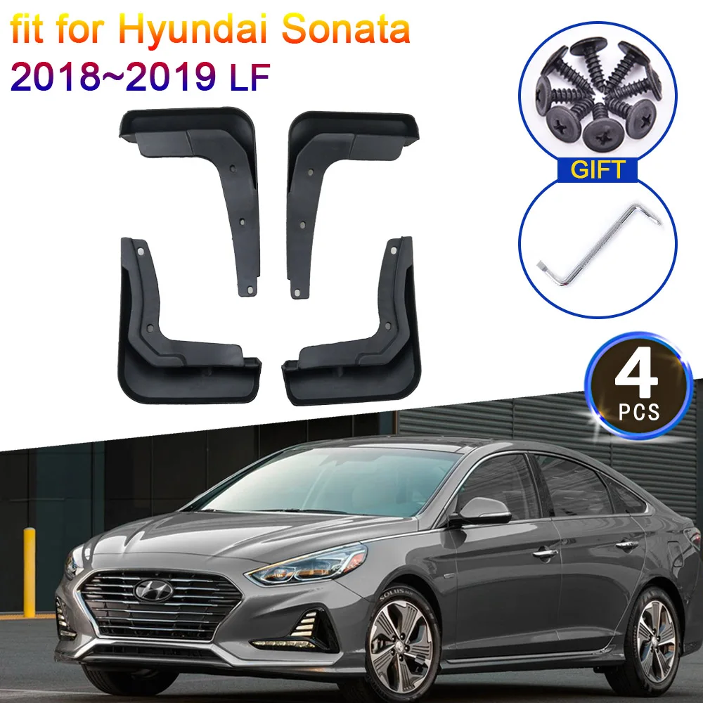 Брызговики для Hyundai Sonata 2018 ~ 2019 LF защита от брызг брызговики крылья переднее