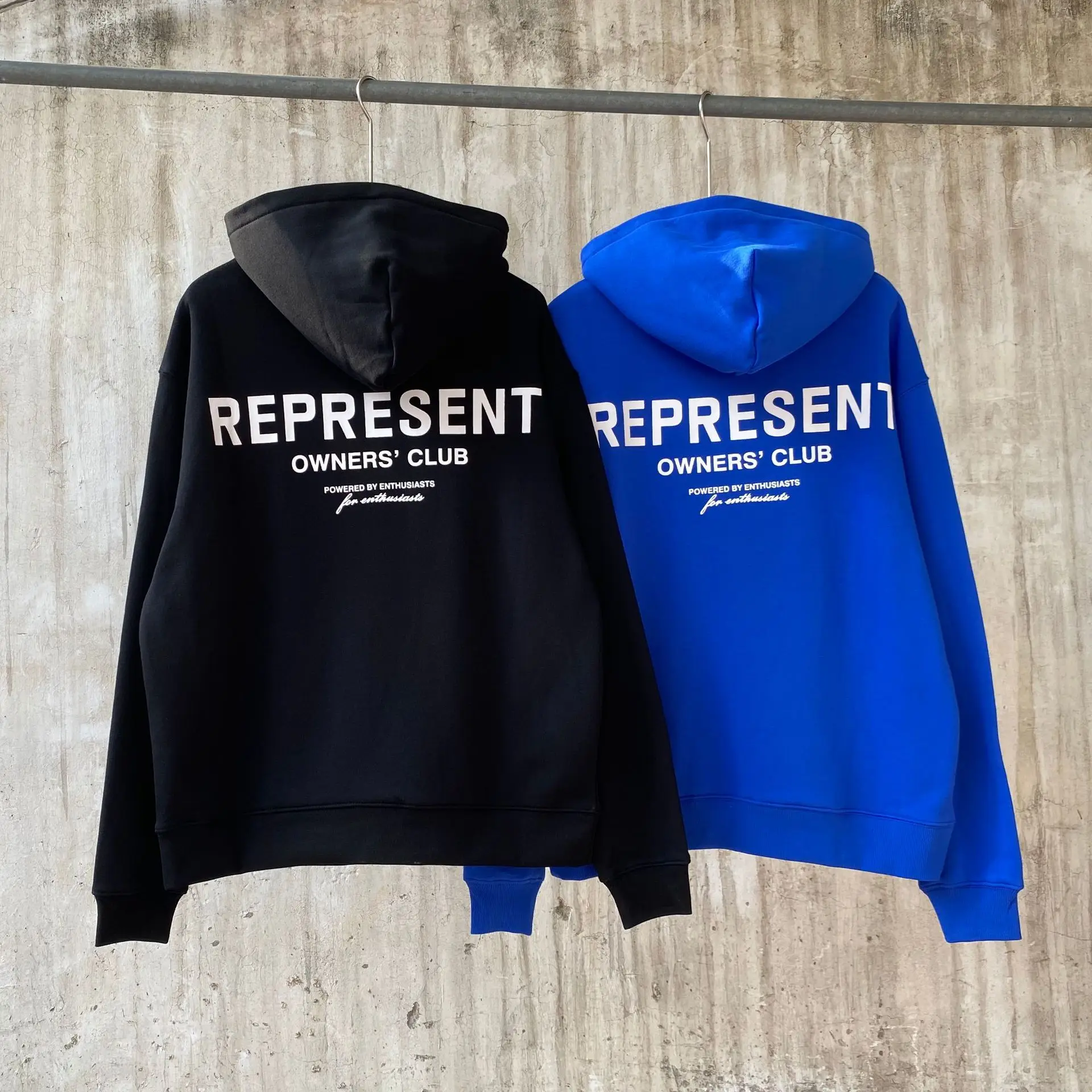 

Новинка 2022 г., модная брендовая толстовка с капюшоном от владельцев клубов, толстовка с надписью, свободная толстовка унисекс в стиле хип-хо...