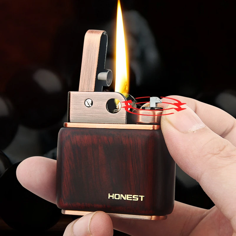 Новый HONEST старомодный ретро бревенчатый шлифовальный круг из сандалового дерева