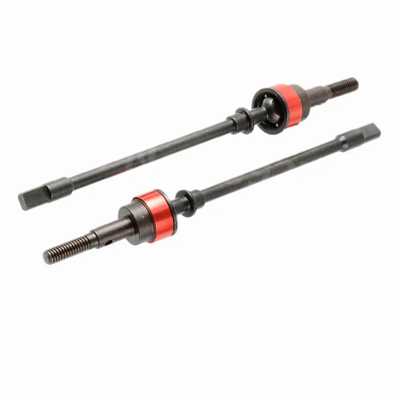 

2 Piece Steel#45 Upgrade Parts Climbing Car Front CVD Drive Shaft Axial For SCX10 II 1/10 Scale Models RC Cars #XS-SCX230057
