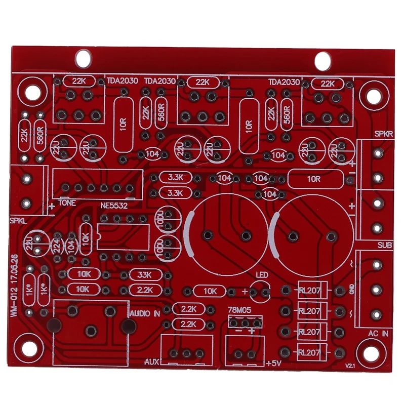 

Hot TTKK Tda2030A 2.1 Super Bass 2.1 Subwoofer Amplifier Board Three-Channel Speaker Audio Amplifier Board