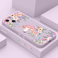 horse and flower phone case for iphone 13 12 11 pro max mini x xr xs max se2020 8 7 plus 6 6s plus cover