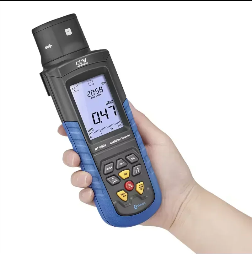 Прибор для измерения уровня радиоактивного материала Детектор радиоактивности