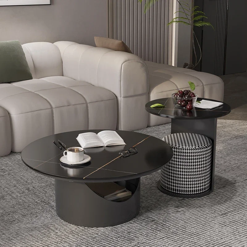 Сидячий диван-стол для гостиной современные роскошные шкафы хранения кофе